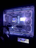 瓦爾基里（VALKYRIE）VK03 WHITE 白色 ATX 游戲電腦臺(tái)式機(jī)箱 支持360水冷 6.2吋觸摸屏 270°海景房 曬單實(shí)拍圖