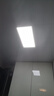 歐普集成吊頂led燈超薄廚房衛(wèi)生間平板燈3060嵌入式鋁扣板吸頂燈 30×60時尚銀38瓦 曬單實拍圖