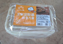 云蕾一次性餐盒帶蓋飯盒餐具打包盒食品級可降解玉米淀粉1000ML*20套 曬單實(shí)拍圖
