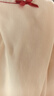 紅豆（Hodo）柔感棉紅豆絨磨毛睡衣女長(cháng)袖可外穿少女甜美可愛(ài)秋新款家居服套裝 米白-柔感紅豆絨 165L 曬單實(shí)拍圖