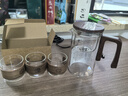 福容（FUROOT）磁吸飄逸杯一鍵過濾茶具套裝茶水分離玻璃茶壺泡茶壺泡茶器茶具 680ML（單壺） 曬單實(shí)拍圖