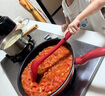 特福（Tefal）平底鍋家用牛排不粘煎鍋少油煙有鈦煎餅鍋電磁爐燃氣灶通用26cm 曬單實(shí)拍圖