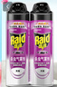雷達（Raid）基孔肯雅熱殺蟲劑噴霧550ml*2瓶無香型殺蟲氣霧劑 蟑螂藥 滅蟑螂 曬單實拍圖