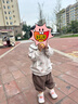 巴厘小豬女童衛(wèi)衣套裝秋季甜美可愛女寶寶兩件套嬰幼兒分體衣服 小鴨尋覓記 80 cm 曬單實拍圖