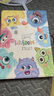 QBOSS適用ipad air2保護套ipad 5保護殼6代軟氣囊防摔書(shū)本卡通可愛(ài)小怪獸 曬單實(shí)拍圖