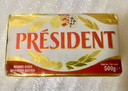 總統(tǒng)（President）法國進口發(fā)酵動脂黃油 淡味 500g一塊  精致早餐 黃油炒飯 煎牛排 曬單實拍圖