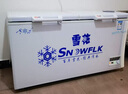 雪花（SNOWFLK）冰柜商用家用冷柜臥式大容量全冷凍柜展示柜 【1048數顯】單溫擴容款|一級節能 空柜溫度可達-30度丨銅管速冷低耗 曬單實(shí)拍圖