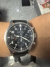 【二手99新】萬(wàn)國（IWC）男表飛行員系列小王子特別版自動(dòng)機械男士手表運動(dòng)休閑奢侈品腕表 43mm黑盤(pán)皮帶-IW377709 曬單實(shí)拍圖