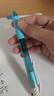 派通（Pentel）BLN105按動(dòng)黑色中性筆高顏值0.5mm簽字筆商務(wù)學(xué)生速干水筆水性筆文具 天藍桿黑芯單支裝 曬單實(shí)拍圖