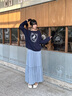 木林森女鞋百搭舒適船鞋女蝴蝶結(jié)一腳蹬女士通勤鞋 白 39 曬單實拍圖