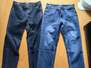九牧王男褲牛仔褲秋季時(shí)尚丹寧彈力柔軟輕膚舒適直筒加厚牛仔褲男 曬單實(shí)拍圖