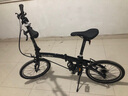 大行（DAHON）P10折疊自行車20英寸10速鋁合金成人通勤V剎 PAA003 珠光深藍 曬單實拍圖