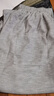 巧除七分褲女運(yùn)動(dòng)寬松新款夏季百搭薄款ins休閑褲子學(xué)生跑步五分中褲 淺灰 3XL 曬單實(shí)拍圖