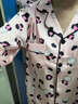 JIOESC睡衣女春秋季長(cháng)袖長(cháng)褲HelloKitty甜美可愛(ài)大碼寬松家居服兩件套裝 豹紋粉凱蒂貓 XL 【120-140斤】 曬單實(shí)拍圖