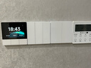 小米（MI）小米智能開(kāi)關(guān)Pro（雙開(kāi)）白色Mesh2.0版 單火零火兼容米家APP遙控 曬單實(shí)拍圖