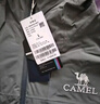 駱駝（CAMEL）戶(hù)外服單層沖鋒衣防水外套TR157幻影黑男女款L 曬單實(shí)拍圖