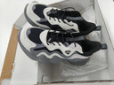 李寧兒童老爹鞋女款2026年最新款潮流百搭厚底增高休閑鞋青少年運動(dòng)鞋 黑色/淺石灰YKCV250-6 （女童） 38 內長(cháng)約24.9cm適合腳長(cháng)23.9cm 曬單實(shí)拍圖