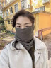 曇蓓漫圍脖女掛耳面罩護頸脖套騎車(chē)擋風(fēng)保暖多用口罩加厚防寒電動(dòng)車(chē)護耳 掛耳面罩-深灰色 【四合一保暖/升級加絨加厚】 顯臉小 | 一物多用 | 時(shí)尚百搭 曬單實(shí)拍圖