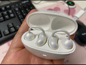 索愛（soaiy）GK58 AI智能藍(lán)牙耳機(jī)耳夾式開放式不入耳運(yùn)動(dòng)跑步翻譯耳機(jī)同聲傳譯 白  七夕情人節(jié)禮物 曬單實(shí)拍圖