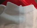 貓人6雙【100%純棉10A抑菌】女士襪子女夏季船襪女襪防臭白色短襪女 曬單實(shí)拍圖
