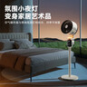 創(chuàng)維【全屋驅(qū)蚊】空氣循環(huán)扇家用電風(fēng)扇落地扇2025新款大風(fēng)量語音遙控輕音節(jié)能臥室小風(fēng)扇Q522 白咖色 曬單實(shí)拍圖