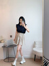 卡米高9cm內(nèi)增高老爹鞋女2025新款夏季網(wǎng)面透氣輕便厚底休閑運動鞋顯瘦 灰白內(nèi)增高9cm 37 (235mm) 曬單實拍圖
