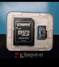 金士頓（Kingston）128GB SD存儲卡 U3 V30 相機內存卡 高速sd卡大卡 4K超高清拍攝 讀速200MB/s 曬單實(shí)拍圖