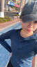 自由系無(wú)縫運動(dòng)上衣女秋冬新款修身圓領(lǐng)速干瑜伽服專(zhuān)業(yè)跑步健身訓練長(cháng)袖 曬單實(shí)拍圖
