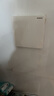 西門子開關(guān)插座睿致炫白單開五孔USB大面板睿智象牙白16a空調(diào)無框大面板 16AX 一位單控開關(guān)面板 曬單實拍圖