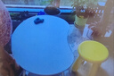 ONEVAN兒童花生桌寶寶學(xué)習(xí)桌嬰幼兒桌可升降幼兒園早教桌子孩子閱讀區(qū)桌 【白色80-60CM】6檔可升降丨環(huán)保高品質(zhì) 圓潤(rùn)造型保護(hù)寶寶丨桌腿調(diào)節(jié)多齡使用 曬單實(shí)拍圖