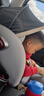 貝倍適兒童安全座椅汽車通用0-4-12歲寶寶嬰兒旋轉(zhuǎn)車載isofix便攜坐椅 至尊灰（硬接口+上拉帶+遮陽帽） 曬單實拍圖