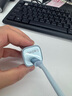ANKER安克套裝30W蘋果充電器藍+C-C快充數(shù)據(jù)線1.8米藍 曬單實拍圖