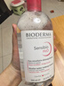 貝德瑪（BIODERMA）【情人節(jié)禮物】舒妍潔膚液明星同款卸妝水粉水500ml護膚品敏肌 曬單實拍圖