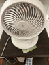 京東京造 [小云朵」空氣循環(huán)扇 廣角搖頭電風(fēng)扇家用節(jié)能桌面/臺(tái)式小風(fēng)扇空調(diào)伴侶輕音大風(fēng)量四季循環(huán)白色款 曬單實(shí)拍圖