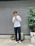 李寧紳適褲|通勤商務(wù)男子25新款薄款速干抗皺高彈耐磨直筒休閑褲 【25新款紳適褲】加絨-黑色903-1 XL 曬單實拍圖