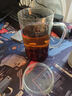 雅集豪飲杯玻璃杯辦公室 耐熱大容量水杯 男士帶蓋泡茶杯子850ml 曬單實(shí)拍圖