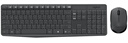 羅技（Logitech）MK235 鍵鼠套裝 無(wú)線(xiàn)鍵鼠套裝 辦公鍵鼠套裝  防潑濺防指紋 全尺寸 帶無(wú)線(xiàn)2.4G接收器 黑 曬單實(shí)拍圖