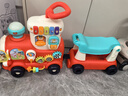 匯樂玩具（HUILE TOYS）玩具小火車嬰兒學(xué)步車兒童扭扭滑行車1-3歲男孩女孩周歲禮物 智趣4合1多功能小火車D8990 曬單實拍圖