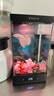 安心寶斗魚(yú)缸桌面家用創(chuàng  )意造景裝飾帶燈帶加熱迷你高透亞克力懶人金魚(yú)缸 經(jīng)典黑+送精美卡紙 曬單實(shí)拍圖