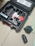 德力西電氣 DELIXI ELECTRIC紅外線水平儀高精度強(qiáng)光細(xì)線自動(dòng)調(diào)平綠光藍(lán)12線激光室外建筑戶外 綠光8線巨無霸雙電＋全套配件 曬單實(shí)拍圖