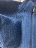 名郎 MELLEN高檔100%純羊毛開(kāi)衫男秋冬季新款加厚毛衣休閑韓版針織衫外套男裝蘭色M 165/ 95-115斤 曬單實(shí)拍圖