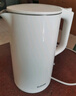 蘇泊爾（SUPOR）電水壺 雙層防燙燒水壺熱水壺1.7L 全鋼無(wú)縫內膽304不銹鋼電熱水壺大容量 SW-17J418 曬單實(shí)拍圖