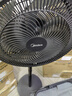 美的（Midea）電風(fēng)扇家用7葉落地扇搖頭電風(fēng)扇循臥室宿舍輕音風(fēng)扇臺式桌面小型風(fēng)扇臺地兩用升級款 黑色丨7葉臺地兩用 曬單實(shí)拍圖