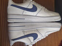 耐克空軍一號男子透氣板鞋秋運動(dòng)鞋官方NIKE AIR FORCE 1 HQ2037 100白/深寶藍 41 曬單實(shí)拍圖