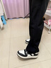 安踏（ANTA）小零感板鞋男鞋子秋季新款皮面防潑水2025耐磨休閑鞋輕便潮流男 黑/暗夜棕 42 曬單實(shí)拍圖