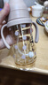 UBMOM吸管杯嬰兒寶寶學(xué)飲杯兒童喝水杯直飲杯牛奶杯ppsu吸管奶瓶1-3歲 彈蓋式咖色旺財狗-專(zhuān)利防噴 280ml 曬單實(shí)拍圖