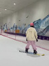 雪否滑雪服單板兔耳朵over size寬松加絨 透氣室內自由式滑雪衛衣 米白色 S 150-160CM 曬單實(shí)拍圖