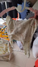 童泰（TONGTAI）嬰兒套裝春秋季純棉寶寶衣服兒童家居服內衣上衣高腰褲子黃色80cm 曬單實(shí)拍圖