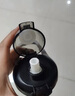 恩爾美（nRMEi）運動(dòng)水杯大容量男學(xué)生tritan高顏值耐高溫健身泡茶塑料夏水壺杯子 黑色1000ml【吸管雙飲+提繩】 曬單實(shí)拍圖