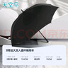 天堂 防風(fēng)雨傘長柄 雨傘半自動(dòng)男士商務(wù)傘超大傘面 黑色 曬單實(shí)拍圖